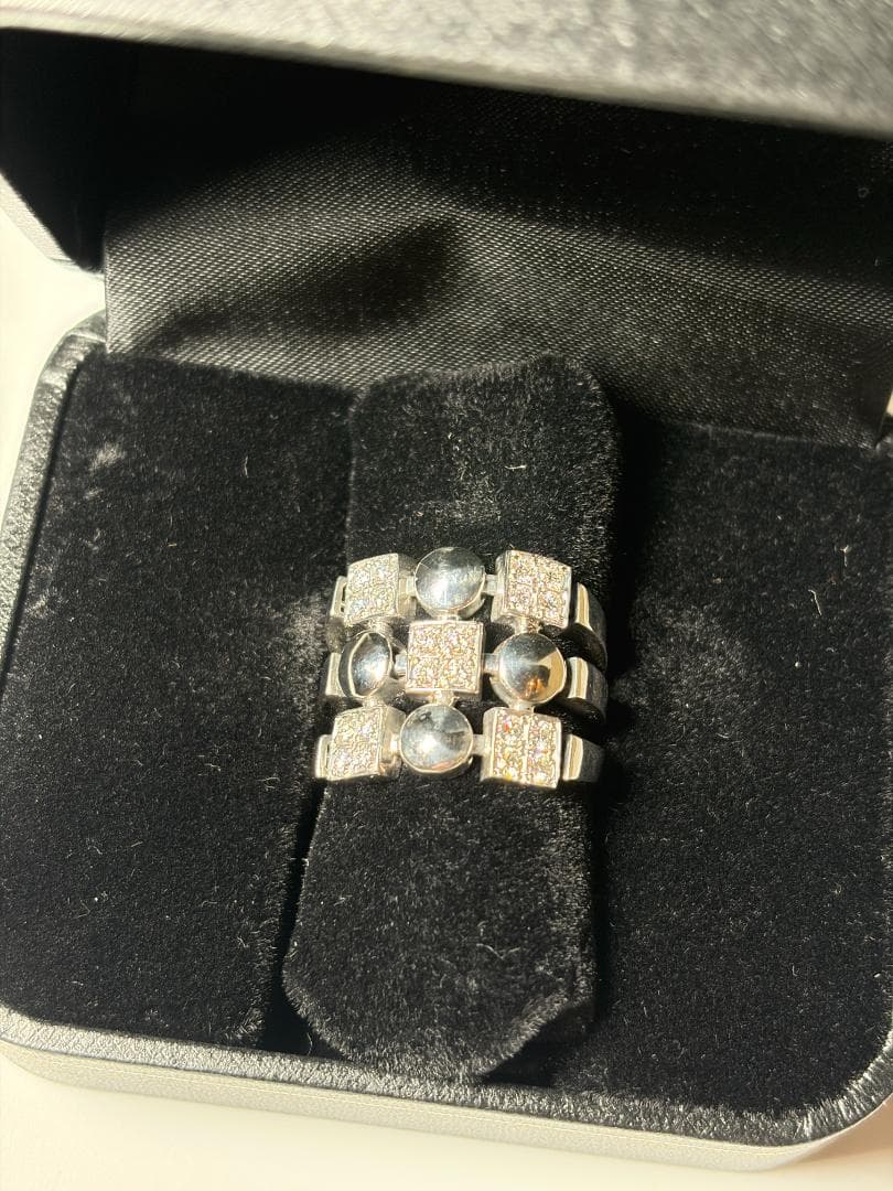 ダイヤモンド 0.58ct ルチアモチーフ アレグラモチーフ 14号 K18WG