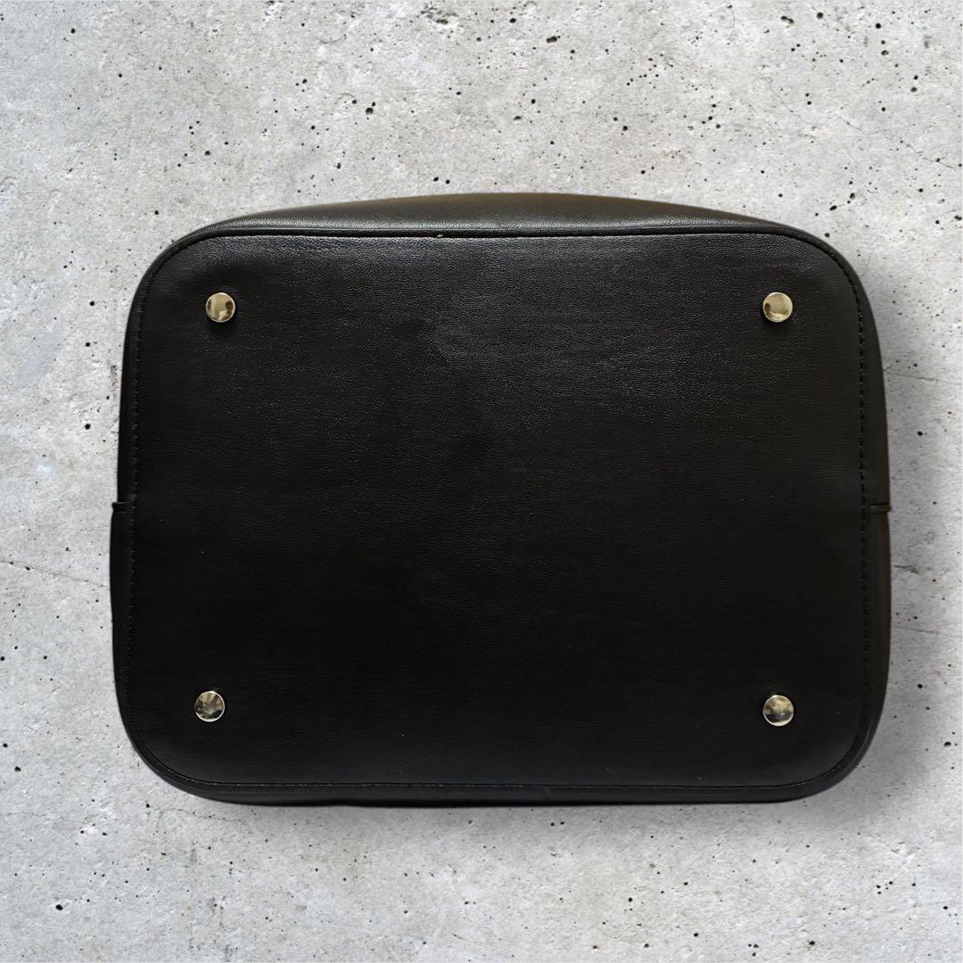 ゆ*ん様 &MyuQ アンドミューク バケツ型 トートバッグ ショルダー A4◎