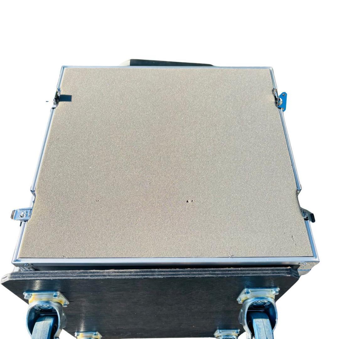 デュープレックス　ラックケース　12U　キャスター　4輪