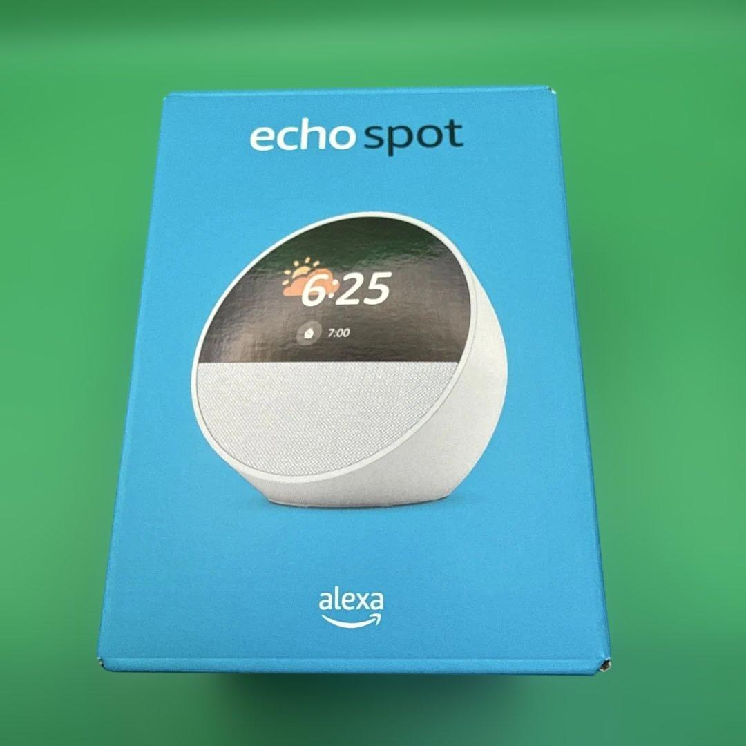 Amazon Echo Spot　ホワイト Amazon Echo Spot (2024 release)