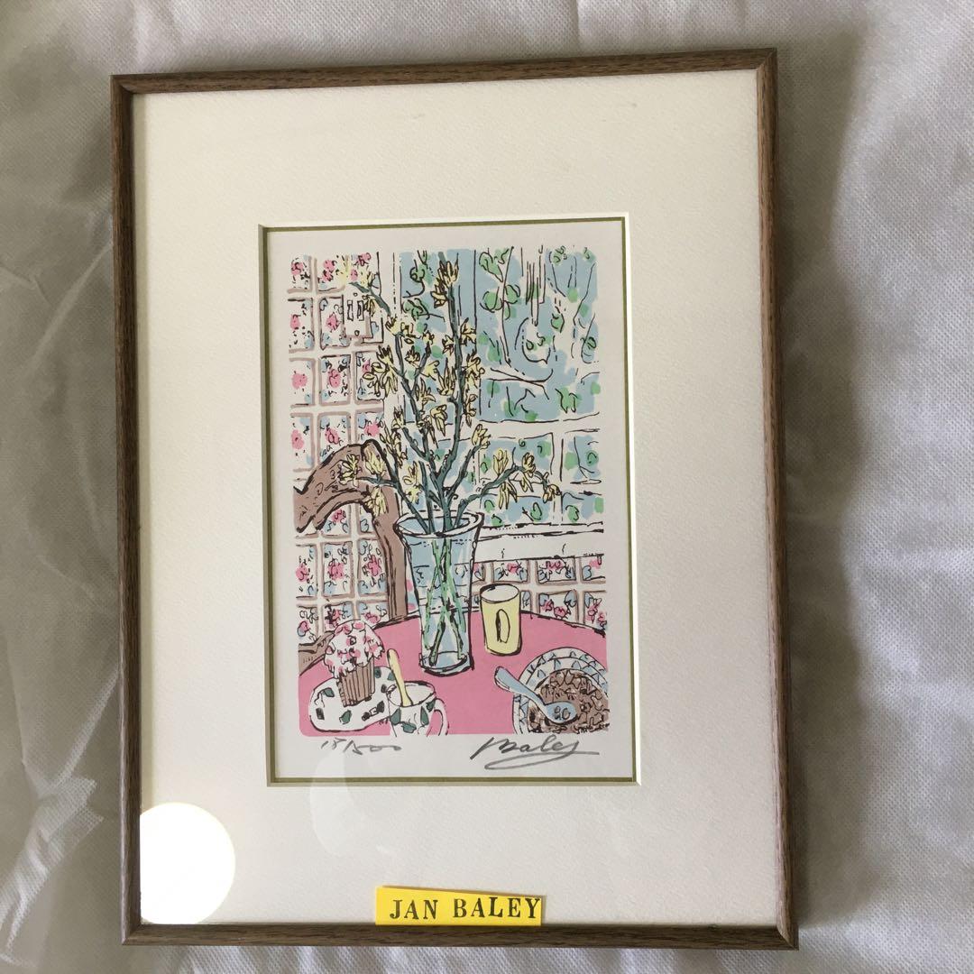 リトグラフ版画　ジャンバレー作品