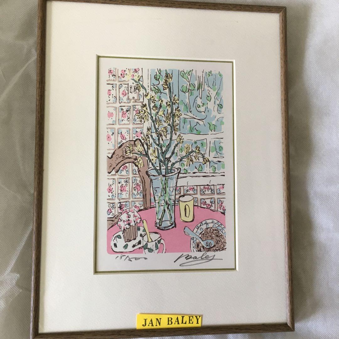 リトグラフ版画　ジャンバレー作品