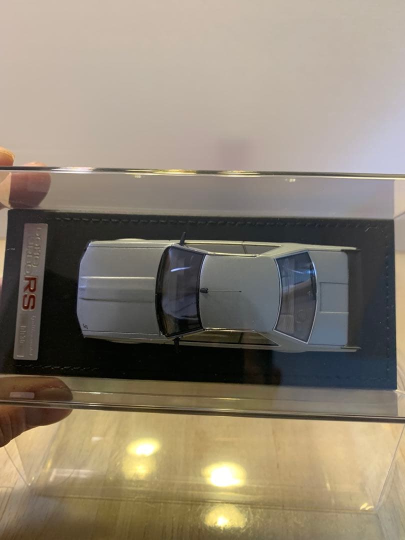 紅あづまIG 1/43 スカイライン　RSターボ　R30 シルバー