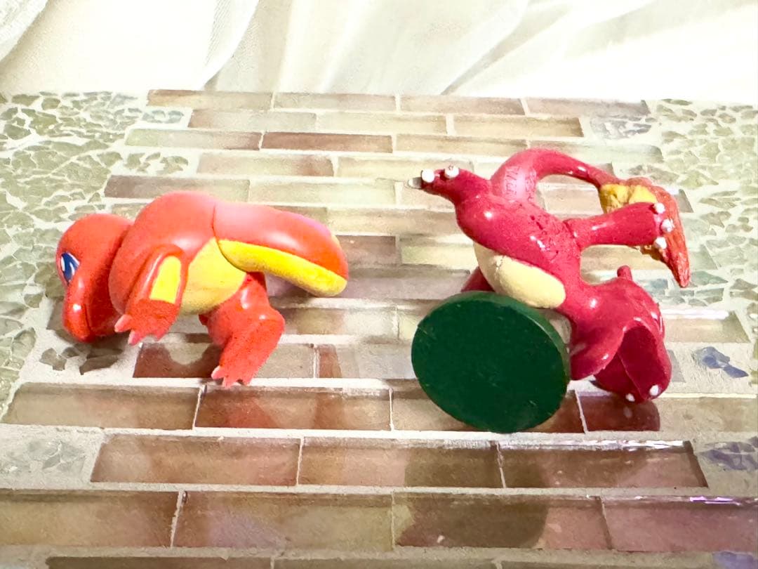 超希少】初期 ヒトカゲ リザード 形違い モンコレ 3体 TOMY