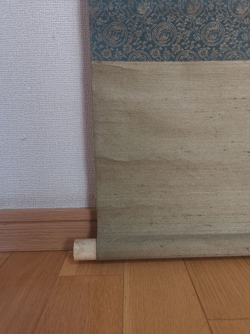 掛軸 弓家恒畝（ゆやこうほ）肉筆 群鶏図 自筆共箱