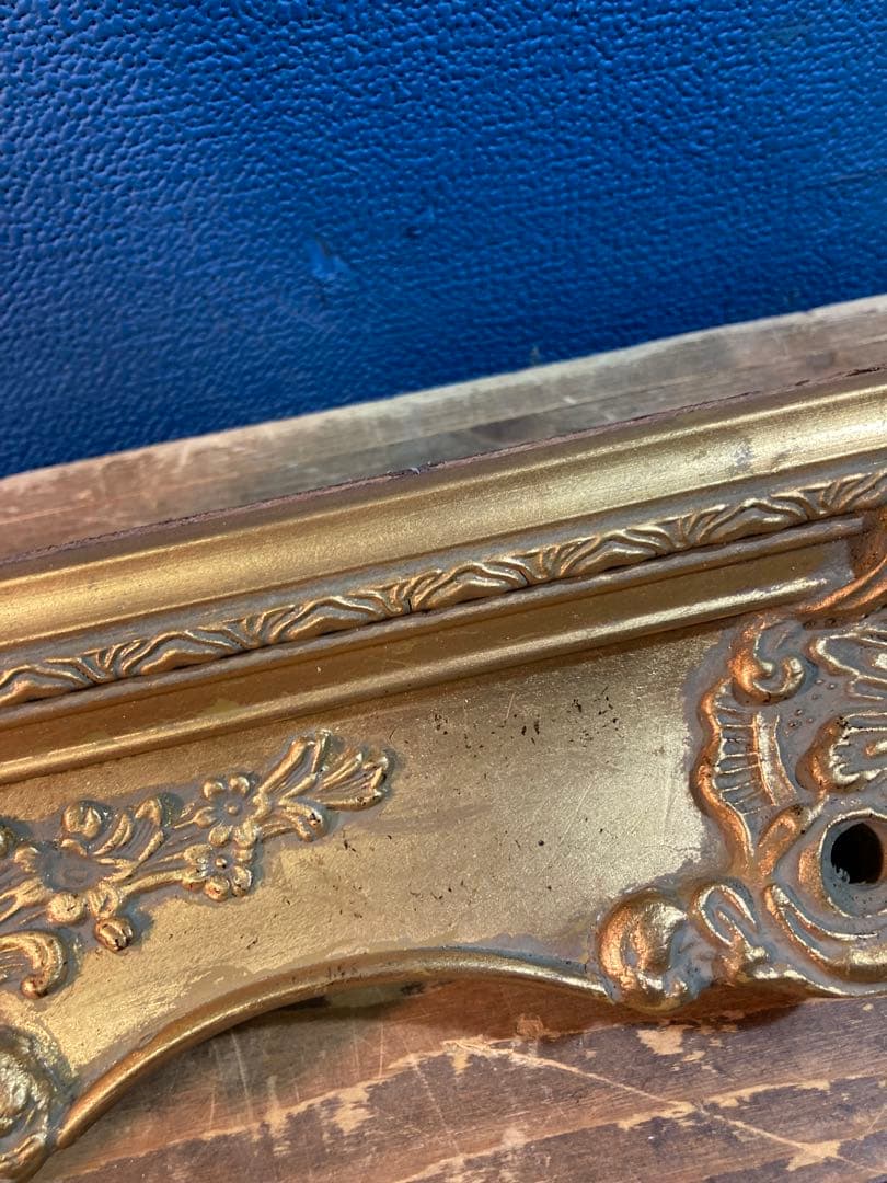 H 額縁 アンティーク調 ヴィンテージ ゴールド 金色 アート 油絵