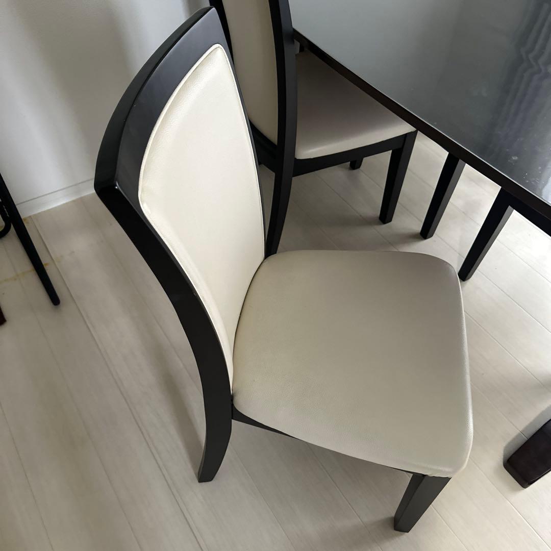 ダイニングテーブル　 5点セット【4人掛け】引き取り希望　配送相談