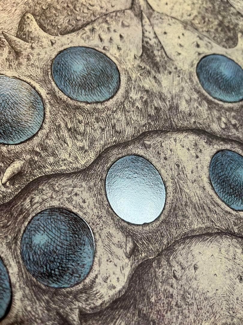 台湾限定 風の谷のナウシカ2枚セット A2王蟲ポスター＆A3香り加工