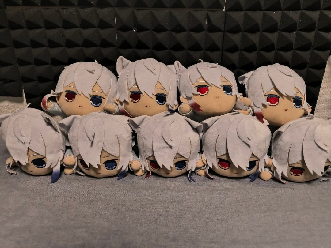 カラフルピーチ ねそべりBIGぬいぐるみ どぬく なおきり えと のあ 32個