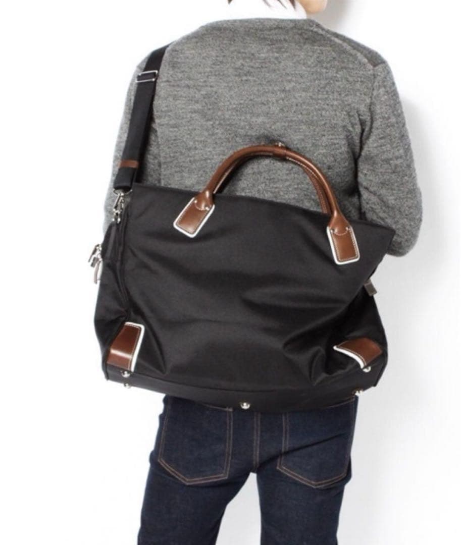 ☆サザビー☆ボストンバッグ レザー トートバッグ 2way ユニセックス