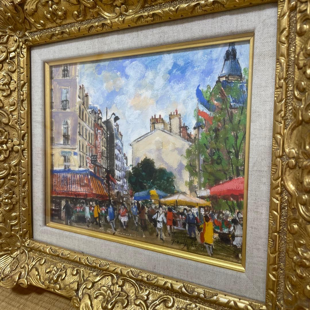 関拓司　広場の朝市　3号