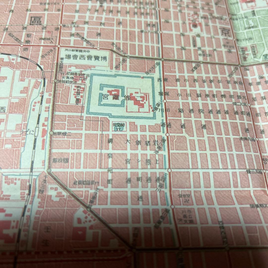 銀牌／造幣局製「大礼記念京都大博覧会」昭和3年11月京都市127.3g地図