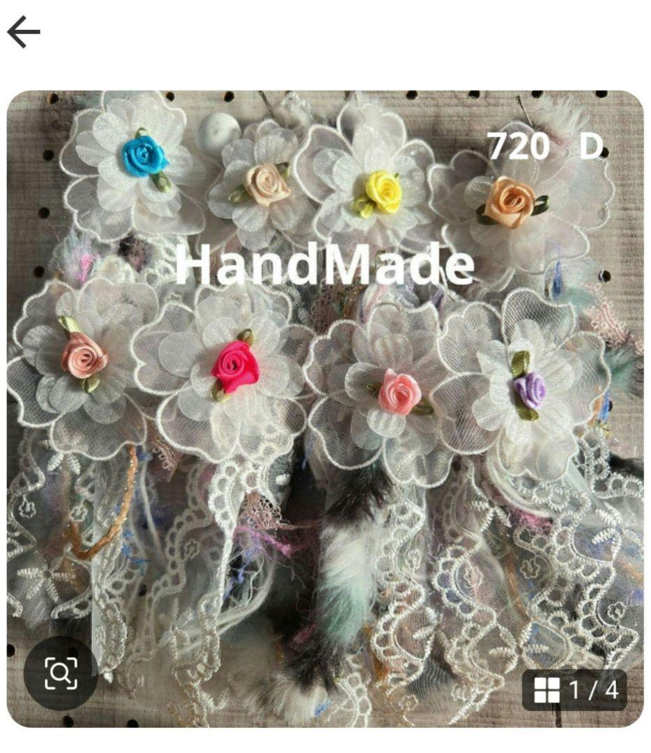 いちごパフェ様✨専用ハンドメイドタッセルチャーム約15×8cm PC