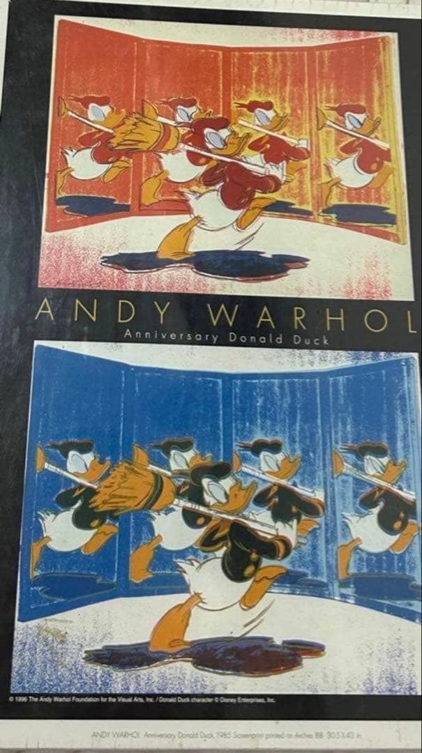 【未開封】アンディー・ウォーホル『アニバーサリードナルドダッグ』1000ピース 未開封】アンディー・ウォーホル『アニバーサリードナルドダッグ』1000