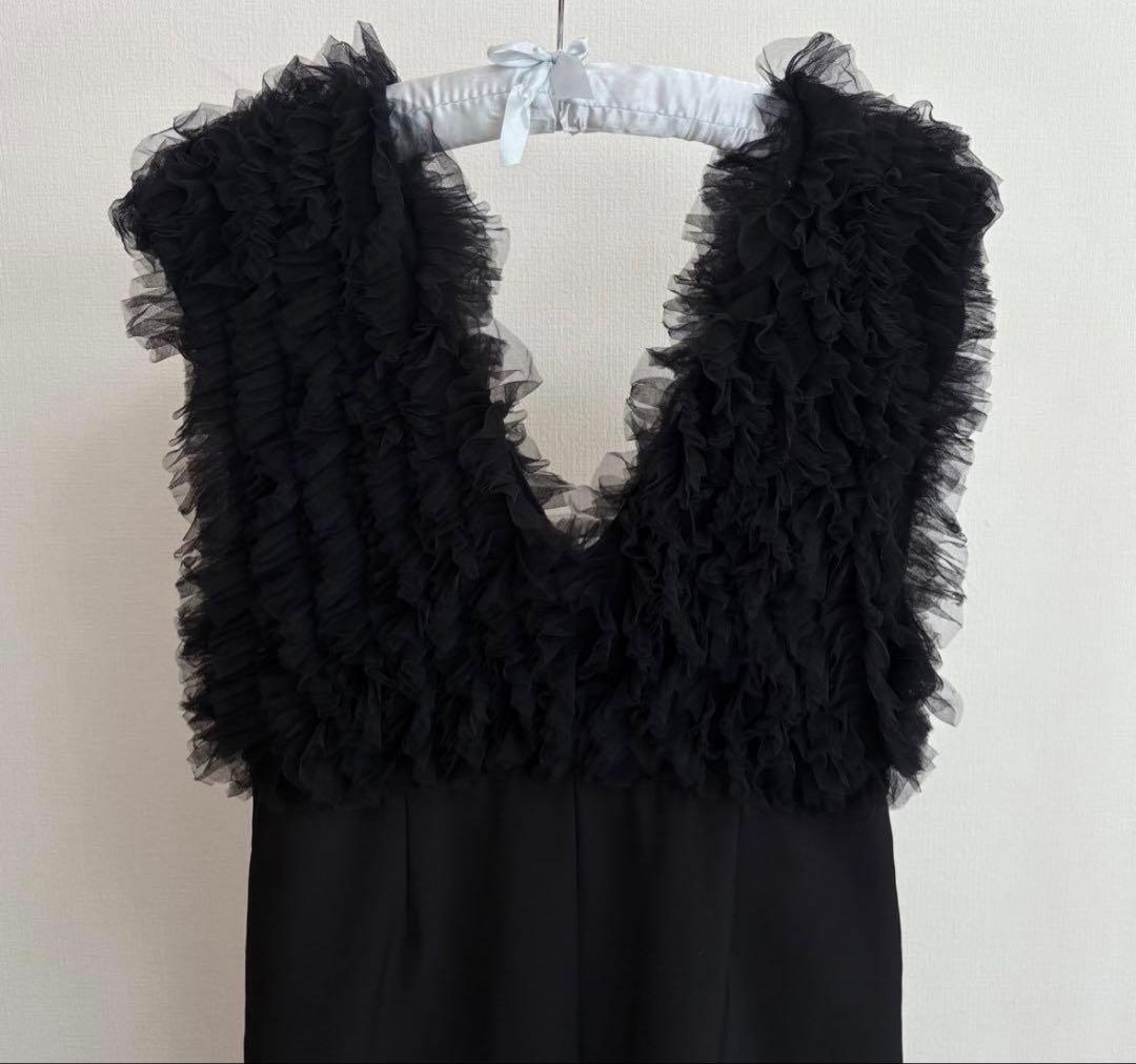 MEISM チュールフリルドッキングオールインワン オケージョン Mサイズ