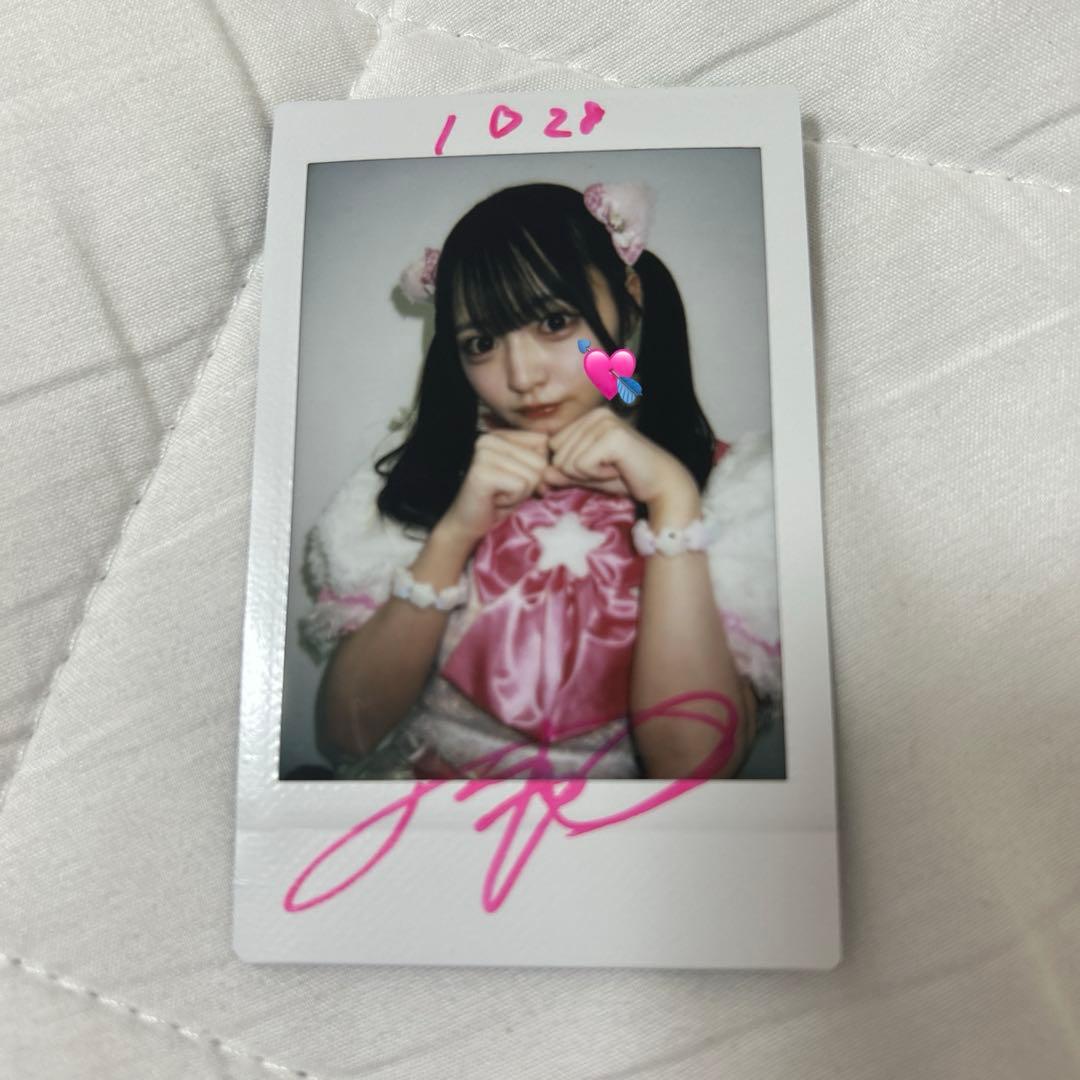 那蘭のどか チェキ iLiFE! 那蘭のどか チェキ ソロ サイン コメあり