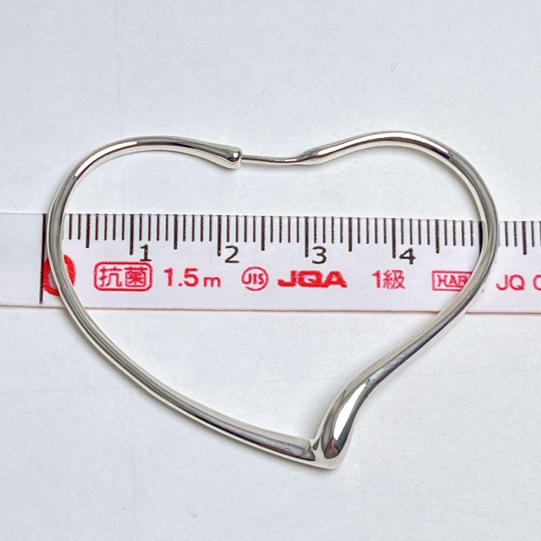 ティファニー オープンハート フープ ピアス ミディアム 925 - メルカリ