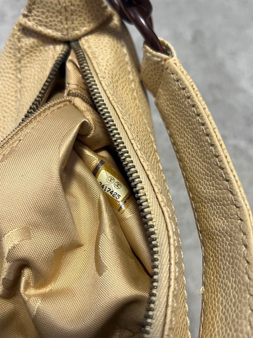 CHANEL ハンドバッグ シャネル ココマーク キャビアスキン プラチェーン