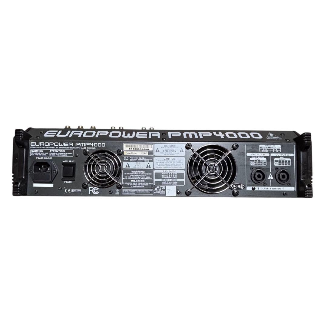 【美品】Behringer EUROPOWER PMP4000 パワードミキサー
