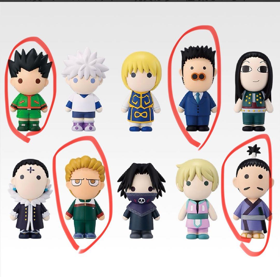 一番くじ HUNTER×HUNTER G賞 ヒソカのおもちゃ箱 H賞セット 一