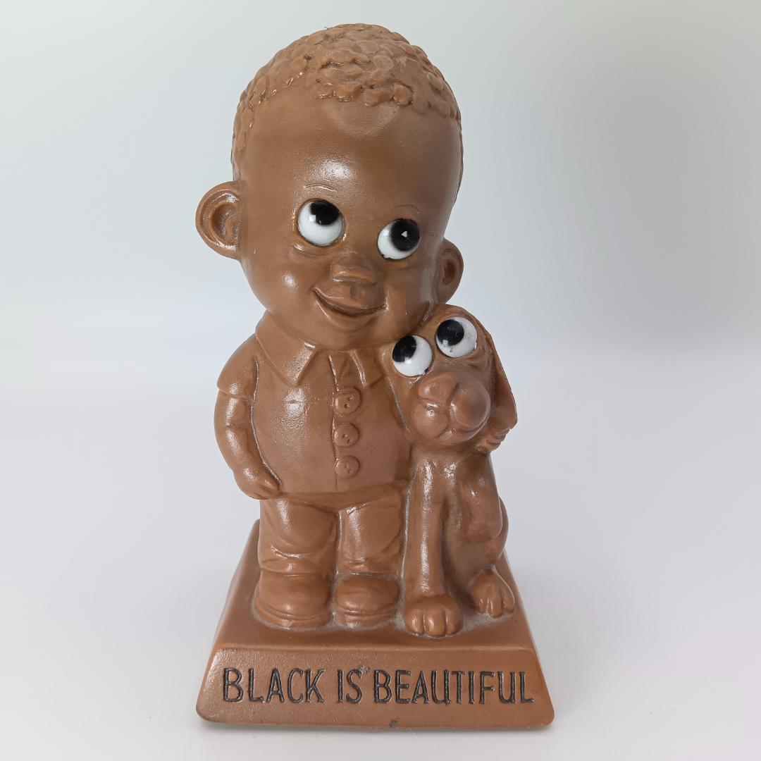 ③70's メッセージドール black is beautifulブラックパワー