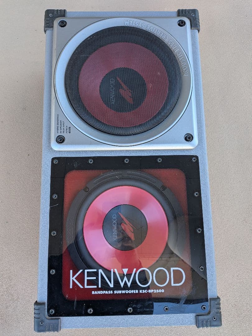 KENWOOD ウーファーKSC-BP2500ハイブリッドバンドパススピーカー KENWOOD KSC-BP2500ハイブリッドバンドパススピーカー(ウーバー
