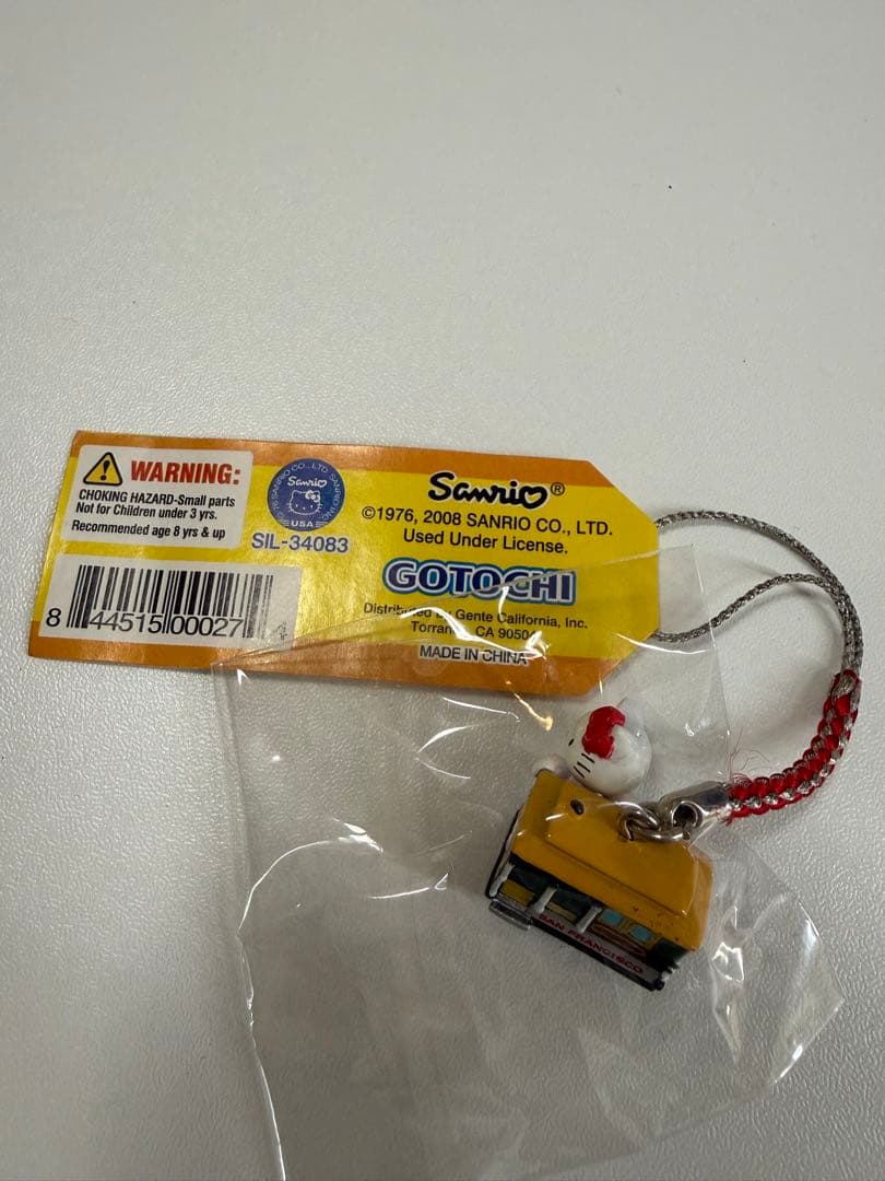 ご当地キティ　サンフランシスコ 根付