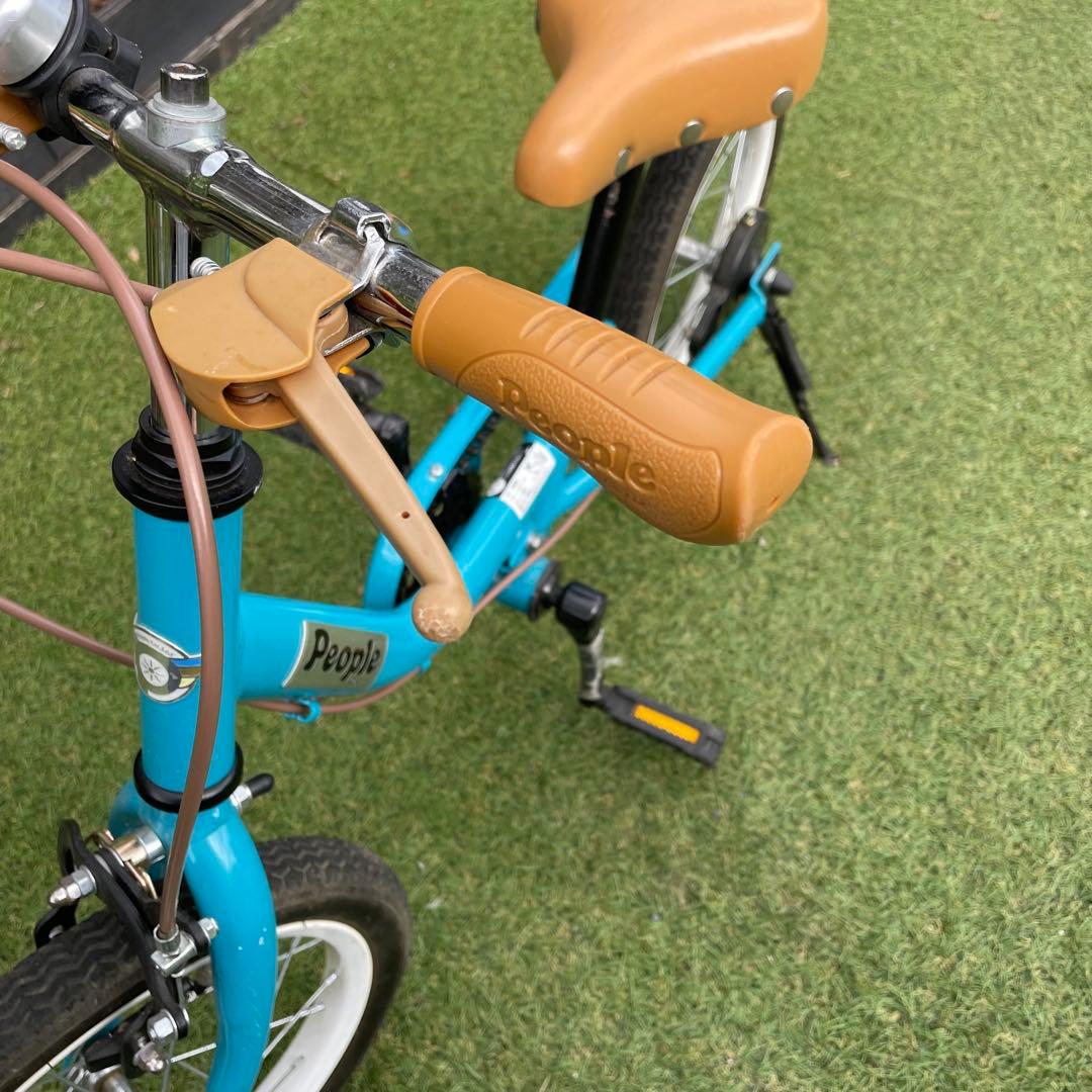 People(ピープル)子供用自転車 青　ケッターサイクル　比較的美品