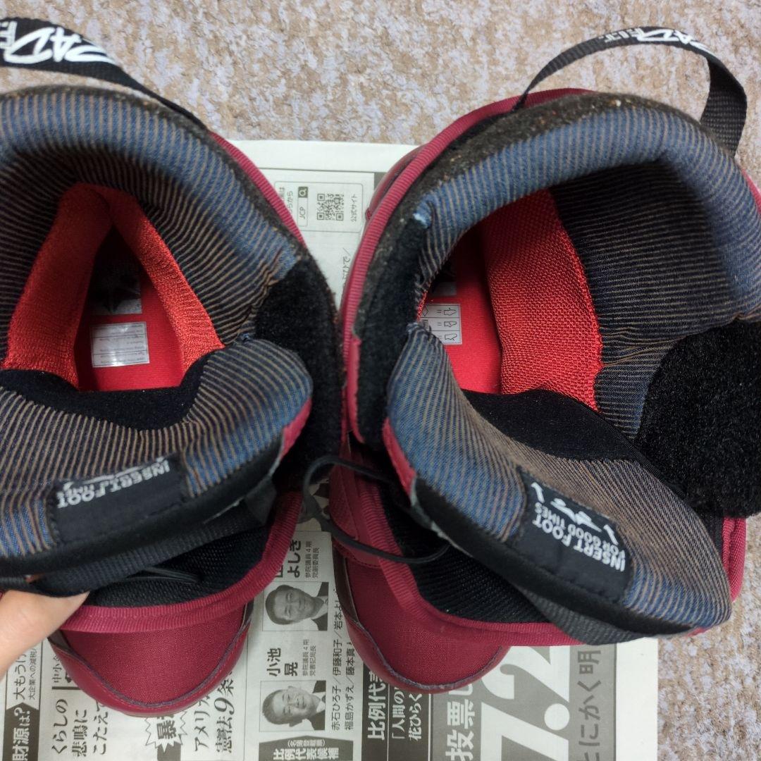 スノーボードブーツ レッド　美品　27.5cm rome sds