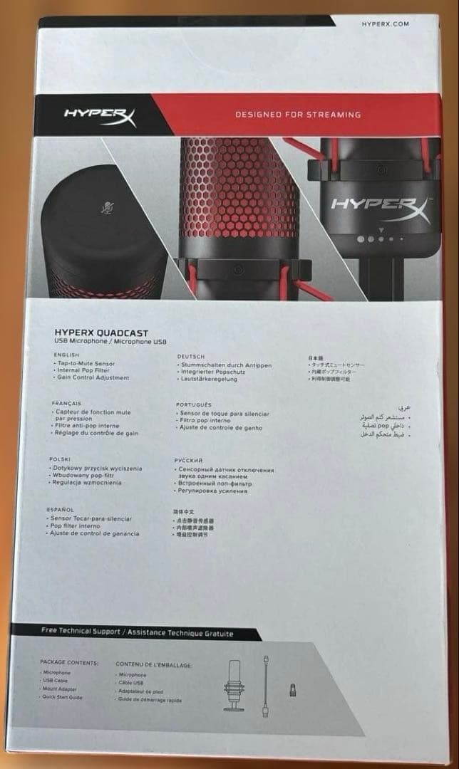 配信機器・PA機器・レコーディング機器 HyperX QuadCast