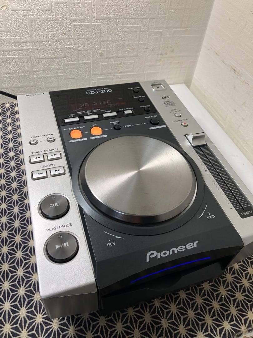 Pioneer dj パイオニア CDJ-200 レンズクリーニング