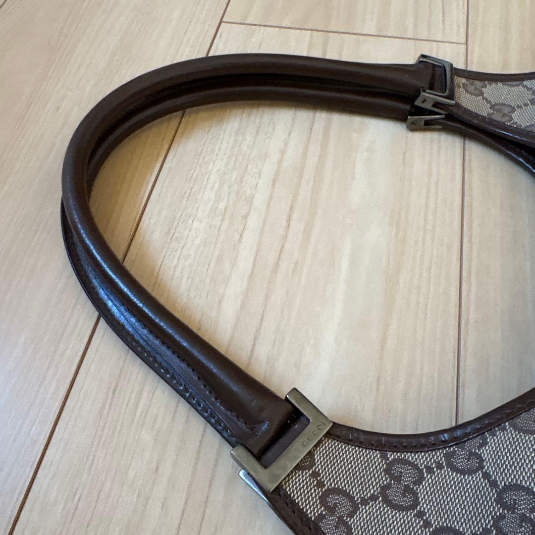 GUCCI ジャッキーショルダーバッグ キャンバス/レザー50108