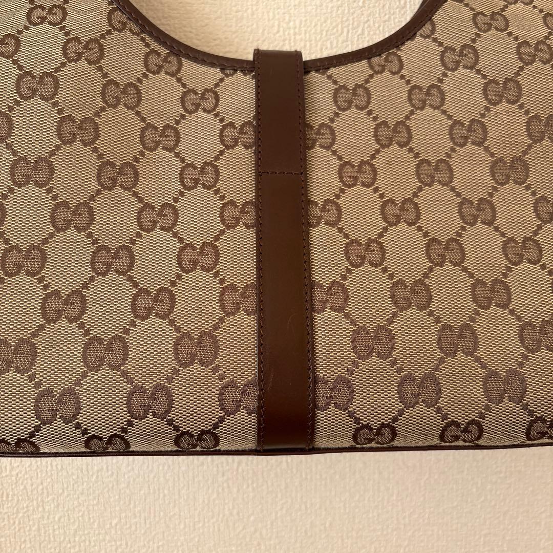 GUCCI ジャッキーショルダーバッグ キャンバス/レザー50108