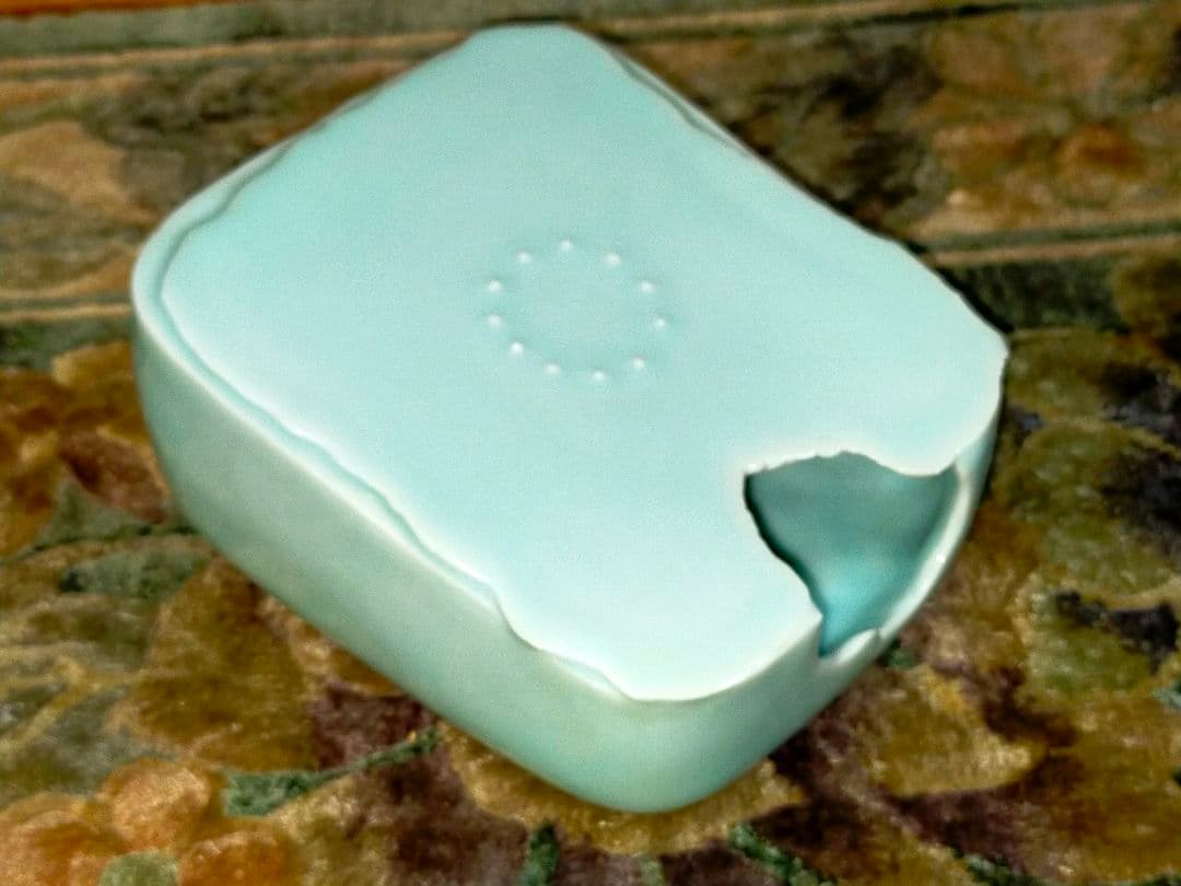 ♥林秀行♥　青磁　♥　扁壷　♥　花瓶　花器　共箱付き　花入れ　走泥社　前衛陶芸