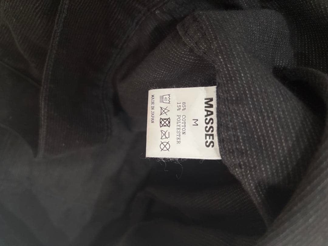 masses マシス コーデュロイ ジャケットのみ