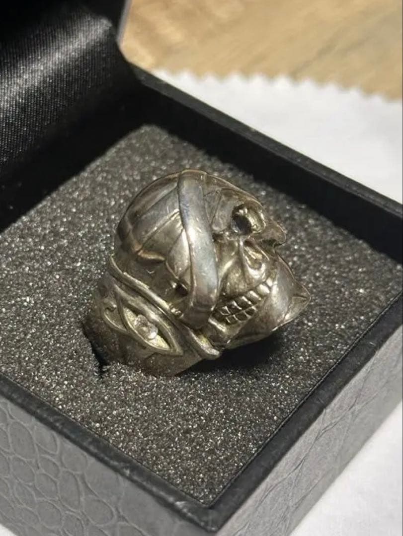 Justin Davisマミーディアレスト スカル リング ミイラ 19号