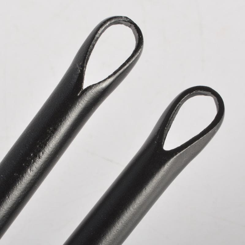 茶道具　古銅　火箸　渦巻神獣頭など　五点まとめて　N　6462