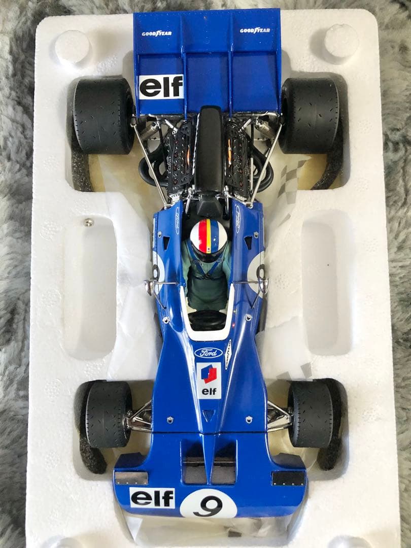 ★絶版！￼エグゾト 1/18 ティレル 003 ‘71 GP 優勝