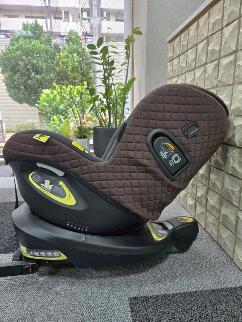 【Joie】 ISOFIX i-Arc360 ヴィンテージブラウンカラー