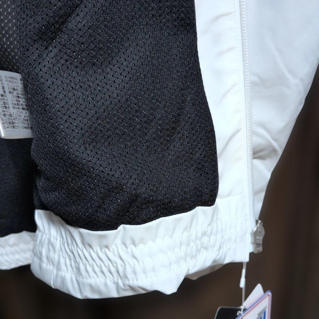 ルコックスポルティフゴルフ:レディース:Lサイズ:ストレッチ　襟なしブルゾン:白