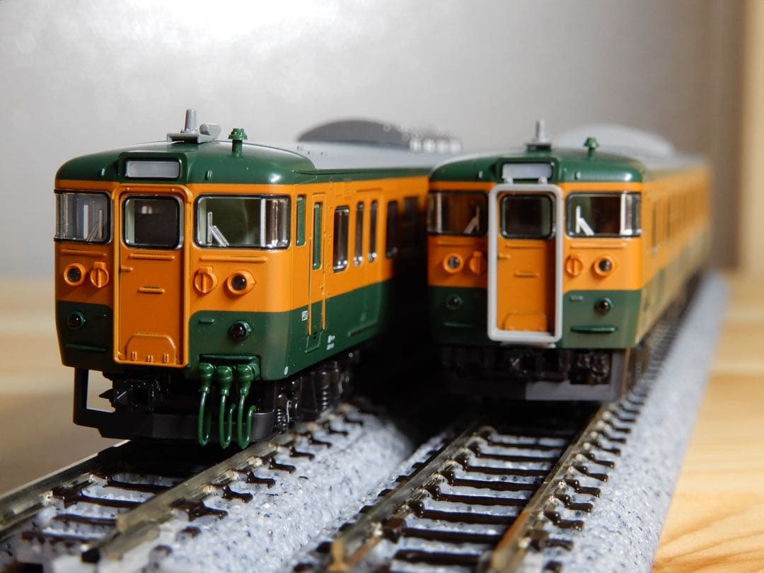 KATO 10-1809 115系300番台　湘南色（岡山電車区）3両セット