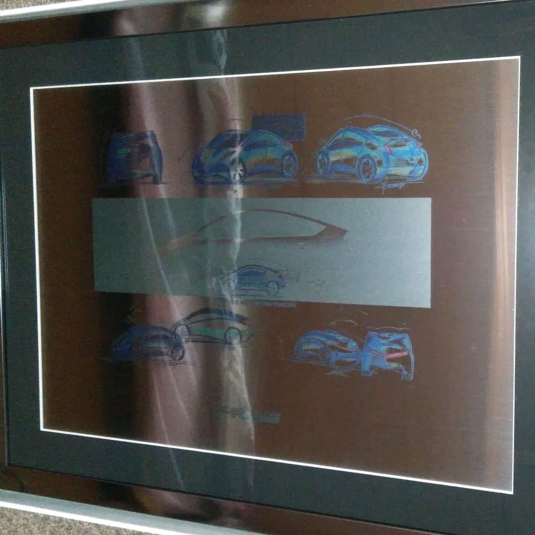 TOYOTAプリウスデザイン画