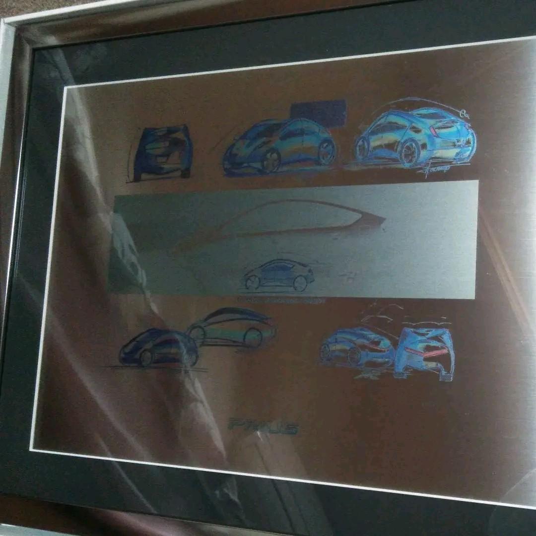 TOYOTAプリウスデザイン画