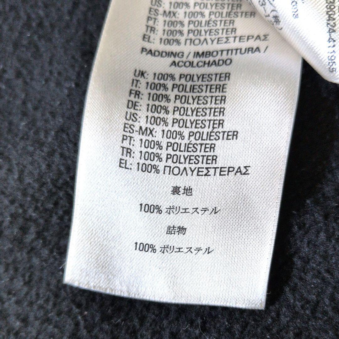 【大人気】DIESEL 異素材ミックス 切替 パーカー 中綿 S