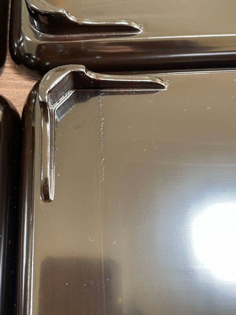 【現状品】輪島塗 漆器 黒 足付き膳 御膳 金彩 松 18客 レトロ 割烹屋