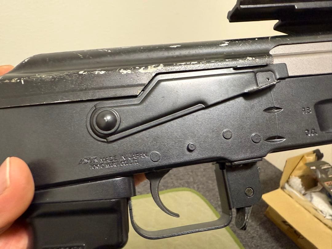 東京マルイ　ak47 カスタム　電動ガン マガジン付き　SBD付