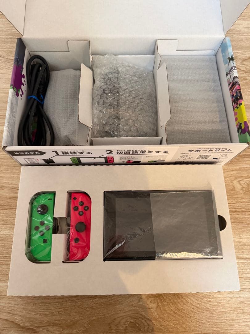 ニンテンドースイッチ本体スプラトゥーン2セット