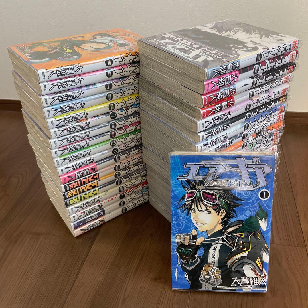 エア・ギア 全巻セット 1-37巻 大暮維人 クリアカバー付 エアギア 大暮