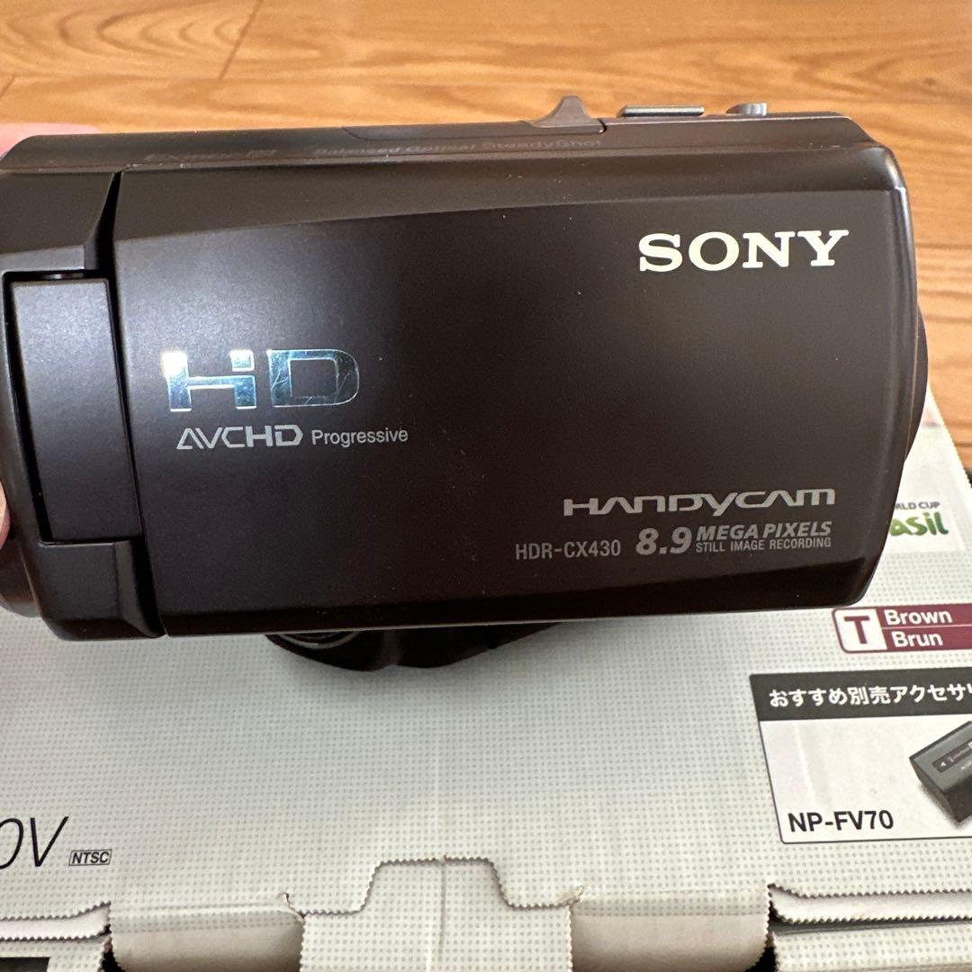 SONY HDR-CX430V ビデオカメラ 本体