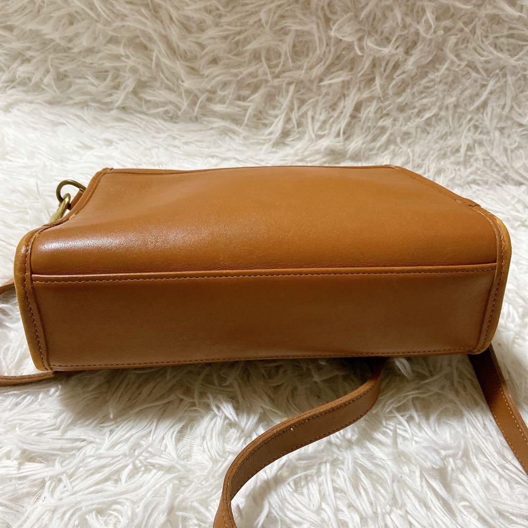 希少⭐️オールドコーチ　ショルダーバッグ　2way ターンロック　オールレザー